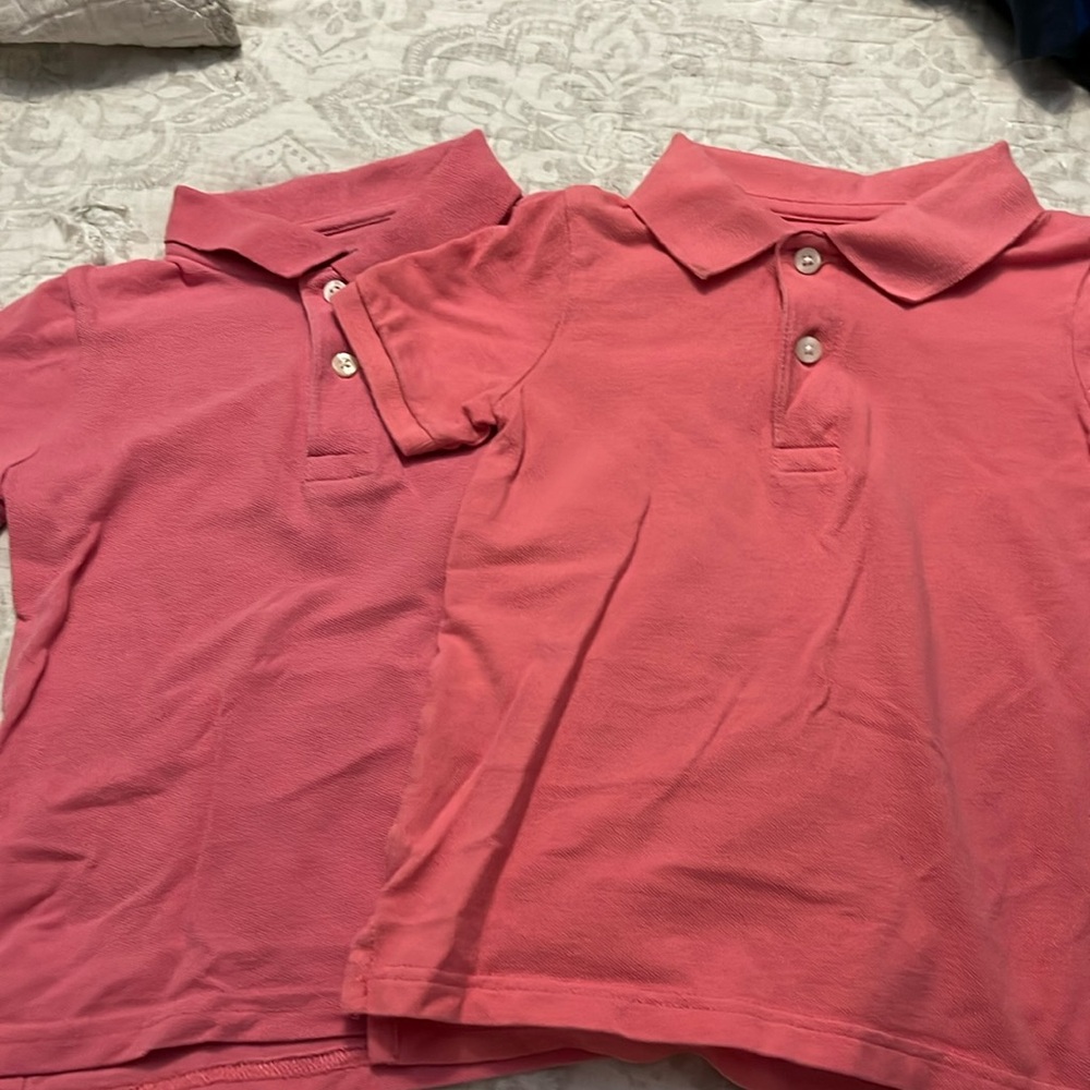 Boy’s pink polos Children’s place brand